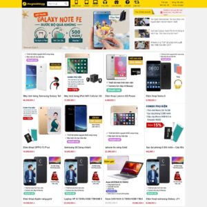 Theme WordPress giống thế giới di động 02